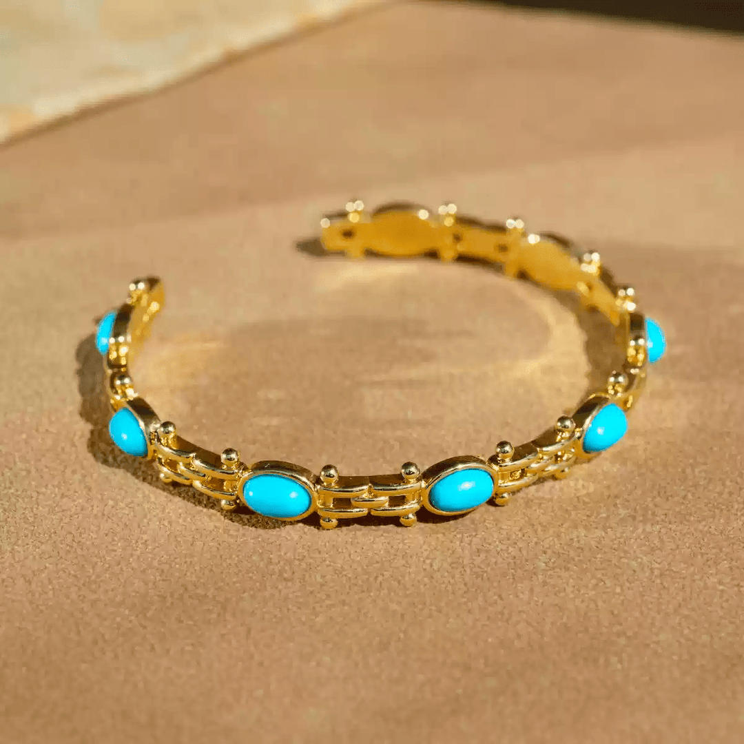 Echoes of Isfahan – Turquoise Dream Bracelet - Isfahan - WonderlandByLilian