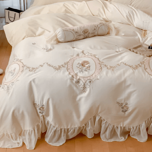 Elegant Blossom Princess Bedding Set - WonderlandByLilian