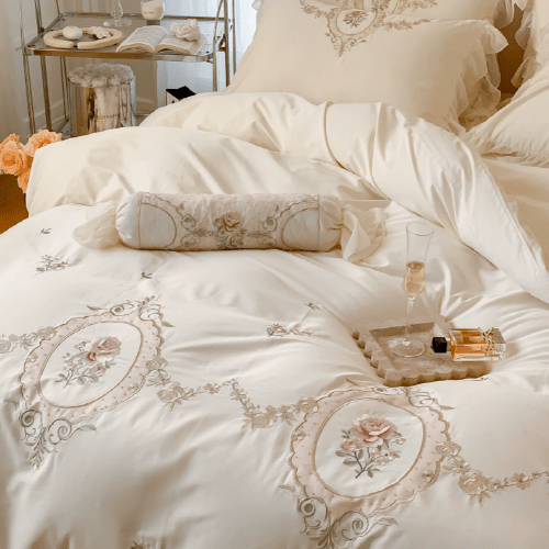 Elegant Blossom Princess Bedding Set - WonderlandByLilian