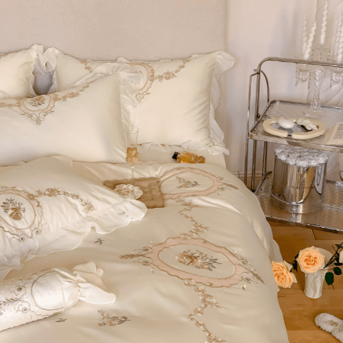 Elegant Blossom Princess Bedding Set - WonderlandByLilian