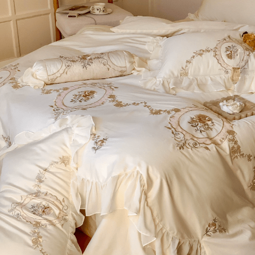 Elegant Blossom Princess Bedding Set - WonderlandByLilian