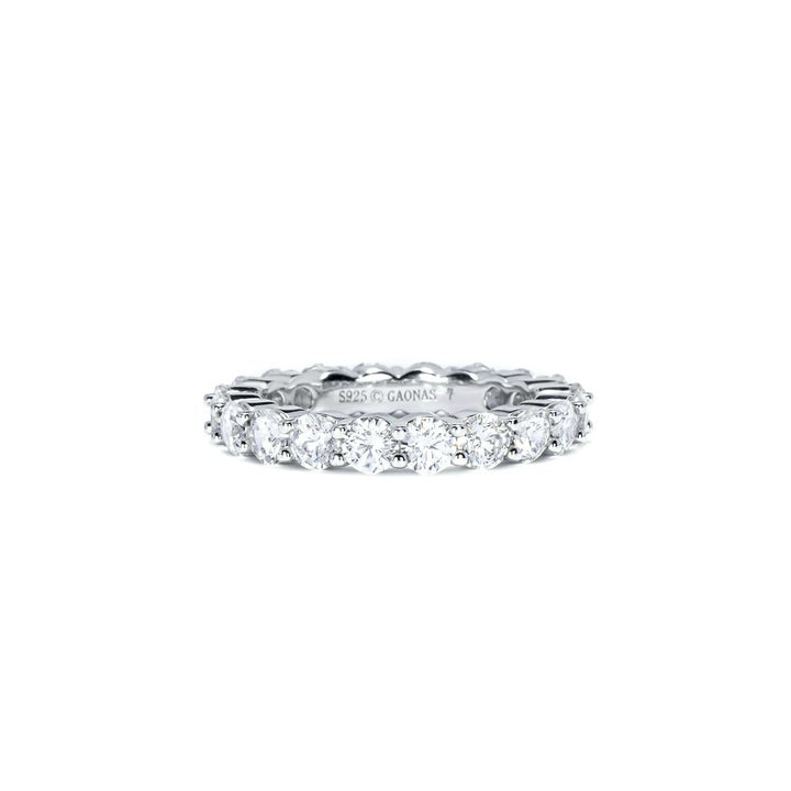 Elegant Statement Round Cut Cubic Zirconia Decoy Engagement Ring - WonderlandByLilian