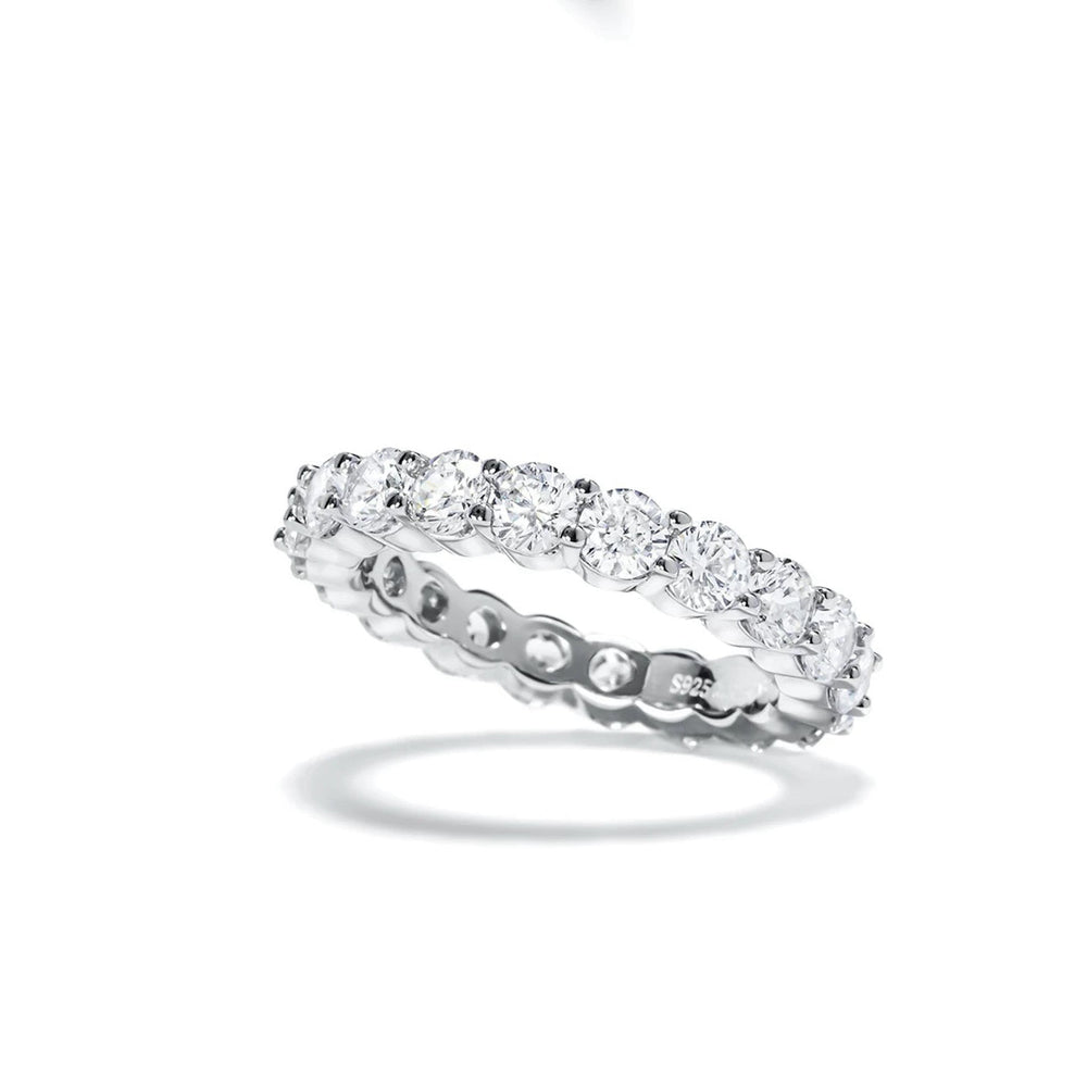 Elegant Statement Round Cut Cubic Zirconia Decoy Engagement Ring - WonderlandByLilian