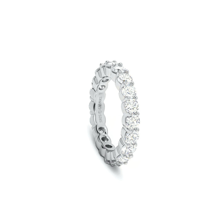 Elegant Statement Round Cut Cubic Zirconia Decoy Engagement Ring - WonderlandByLilian