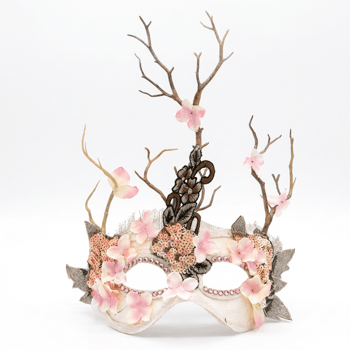 Enchanted Arbor – Garden Crown Masquerade Mask - WonderlandByLilian