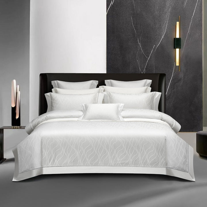 FRANCESCA 1000 THREAD COUNT PREMIUM DUVET COVER & SHAMS - WonderlandByLilian