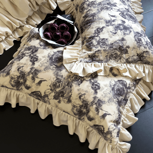 French Rose Garden Retro Bedding Set - WonderlandByLilian