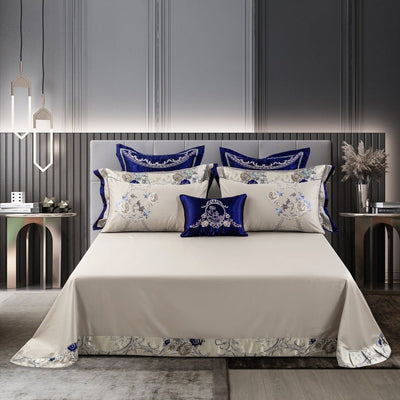 Gazaneya Oriental Jacquard Luxury Bedding Set - WonderlandByLilian