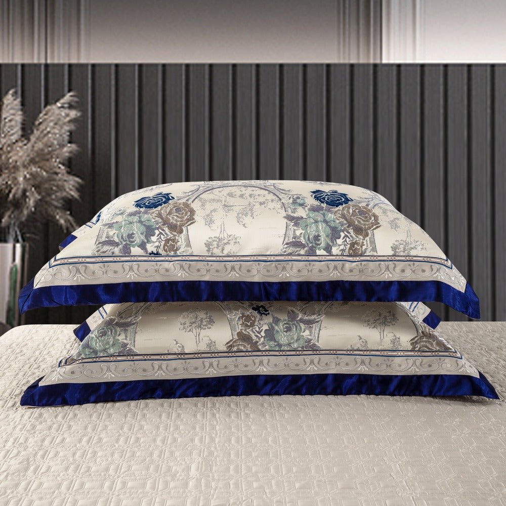 Gazaneya Oriental Jacquard Luxury Bedding Set - WonderlandByLilian