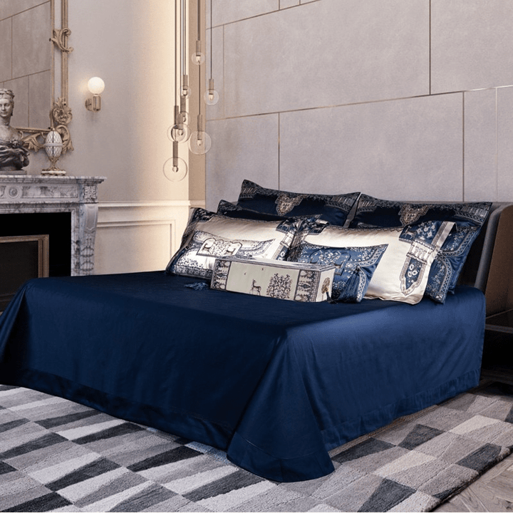 Giorgio Luxury Embroidered Tassel Bedding Set - WonderlandByLilian