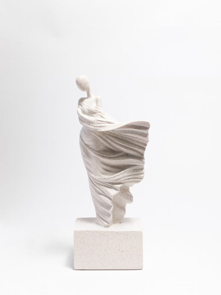 Handmade Italian Limited Edition Rock - Texture Resin Female Figurine Home Decor - WonderlandByLilian
