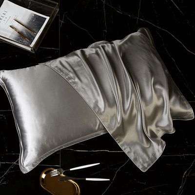 Iris MULBERRY Silk and Lyocell Pillowcases - WonderlandByLilian