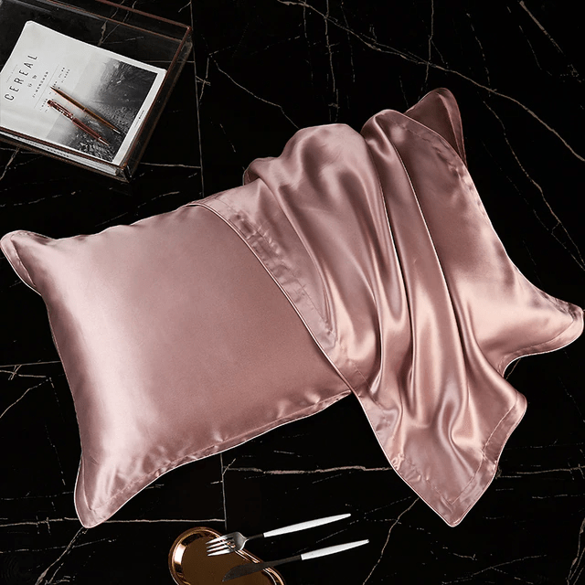 Iris MULBERRY Silk and Lyocell Pillowcases - WonderlandByLilian