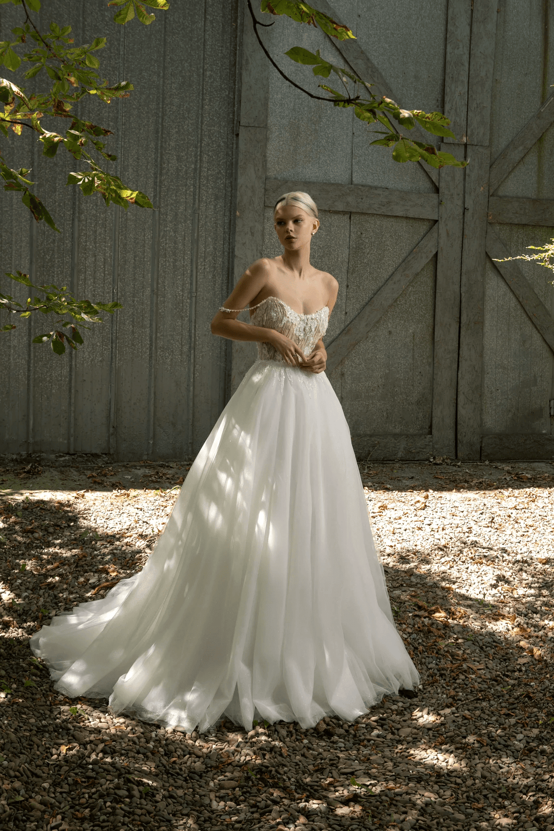 fairy corset wedding dress Ivory Fairy Dress Wedding with Lace Corset and 3D Flowers – Floral Wed – WonderlandByLilian