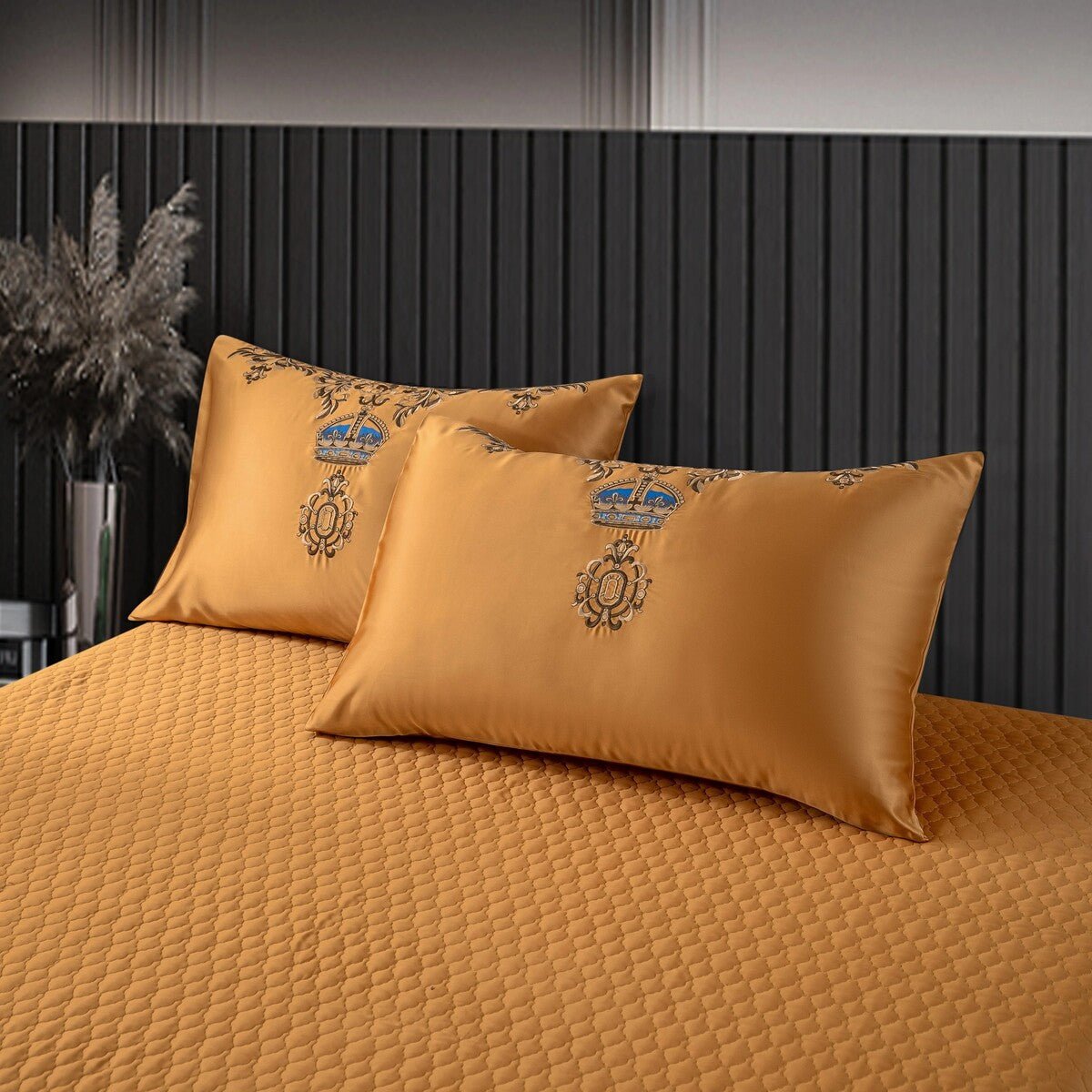 Khronom Luxury Satin Cotton Bedding Set - WonderlandByLilian