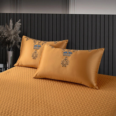 Khronom Luxury Satin Cotton Bedding Set - WonderlandByLilian