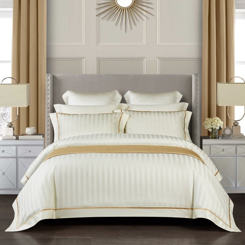 Marnula Egyptian Cotton Premium Soft Silky Bedding Set - WonderlandByLilian