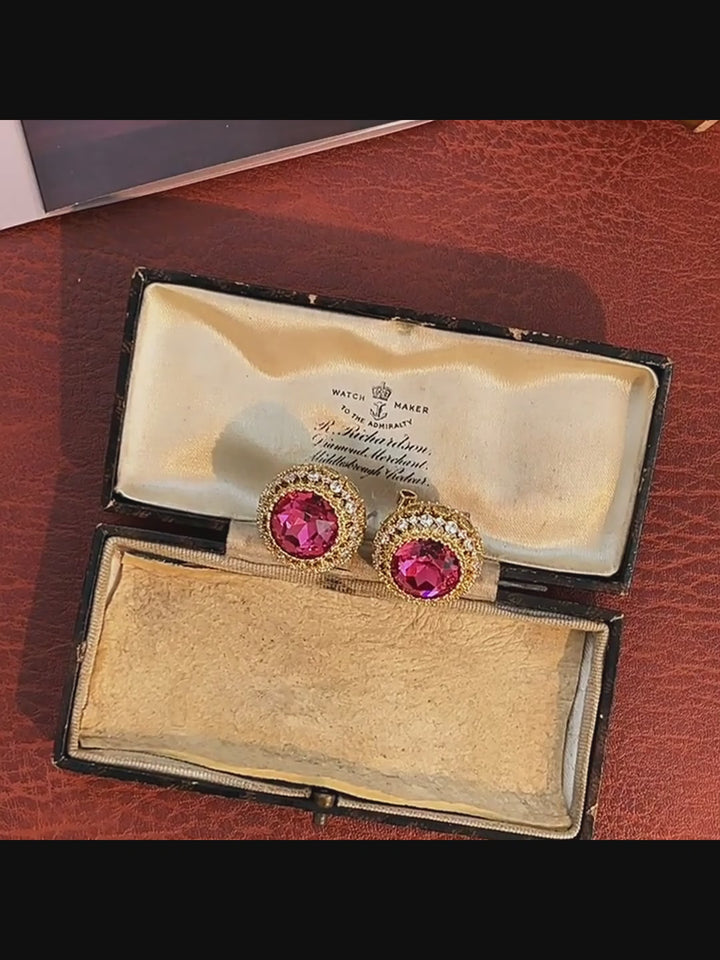 Eternal Grace – Vintage Honeycomb Earrings - The Last Queen