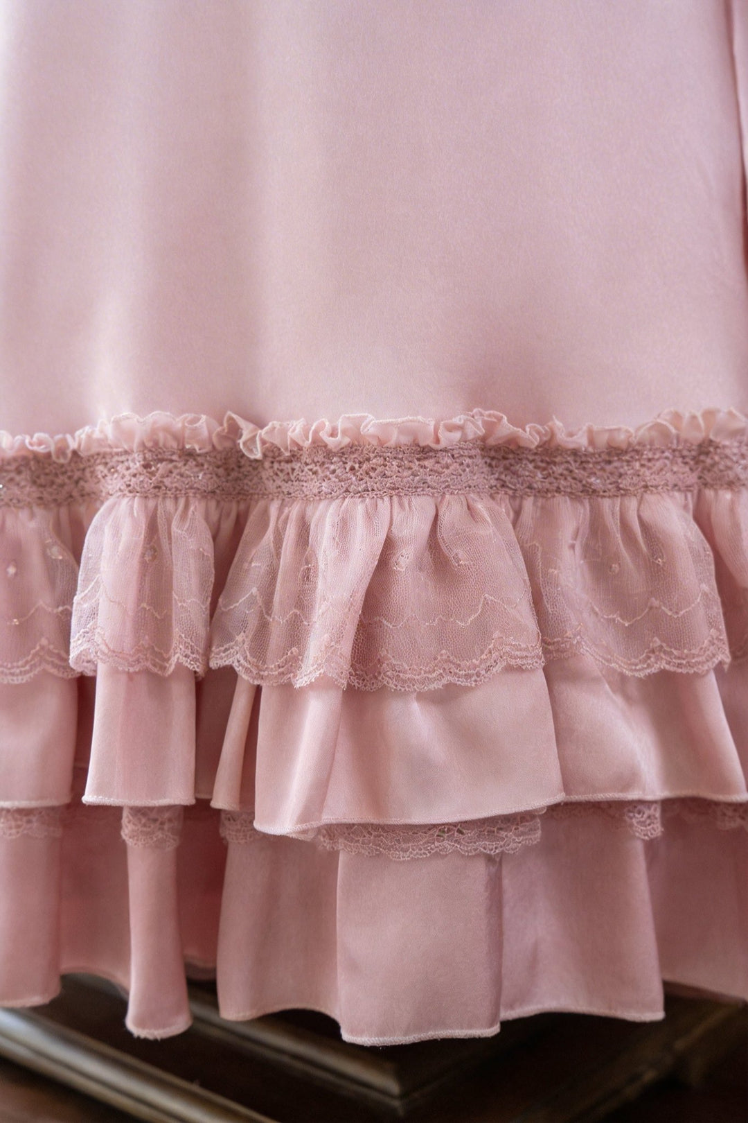 Regency Era Vintage Dusty Rose Empire Waist Dress – Bridgerton Inspired Pink Embossed Gown Plus Size - WonderlandByLilian