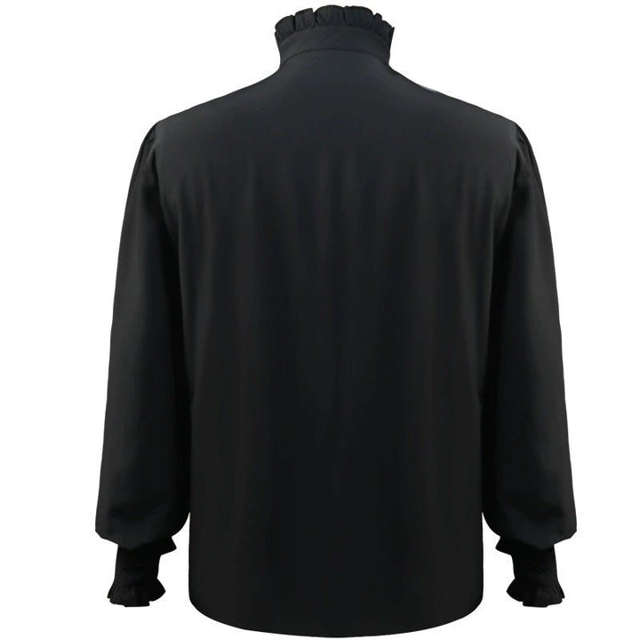 Regency Style Bridgerton Men's Long Sleeve Shirt-Plus Size - WonderlandByLilian