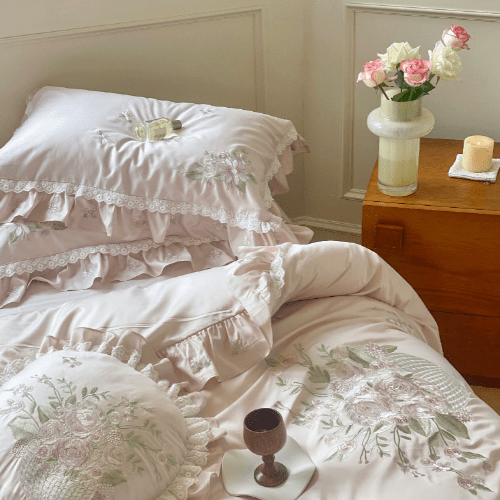 Romantic Blossom Bedding Set - WonderlandByLilian