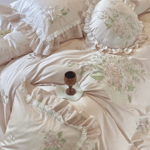 Romantic Blossom Bedding Set - WonderlandByLilian