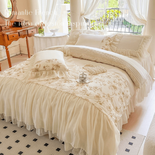 Romantic Garden Duvet Cover Set - WonderlandByLilian