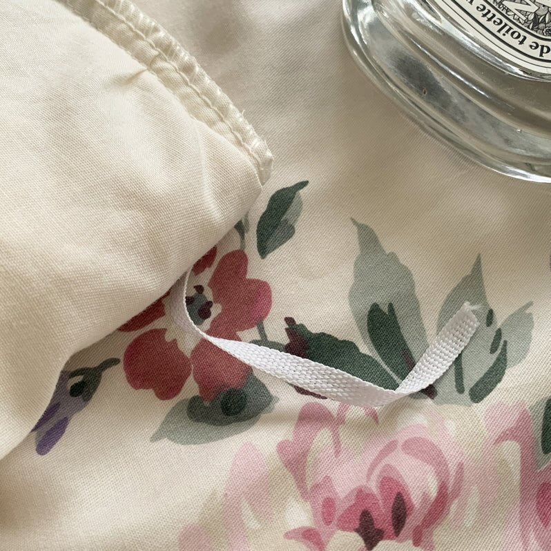 Romantic Pastoral Floral Cotton Bedding Set - WonderlandByLilian