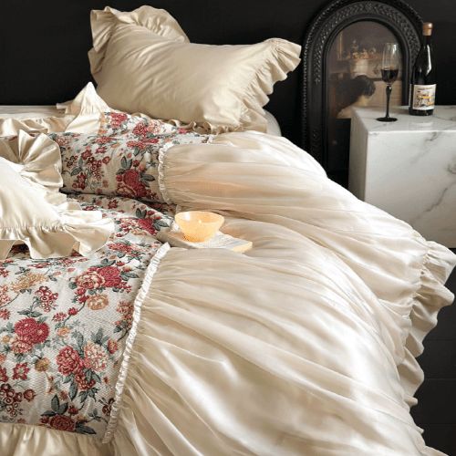 Romantic Rose Princess Bedding Set - WonderlandByLilian