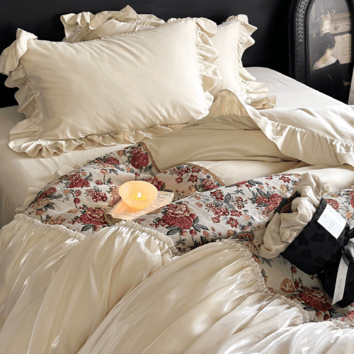 Romantic Rose Princess Bedding Set - WonderlandByLilian