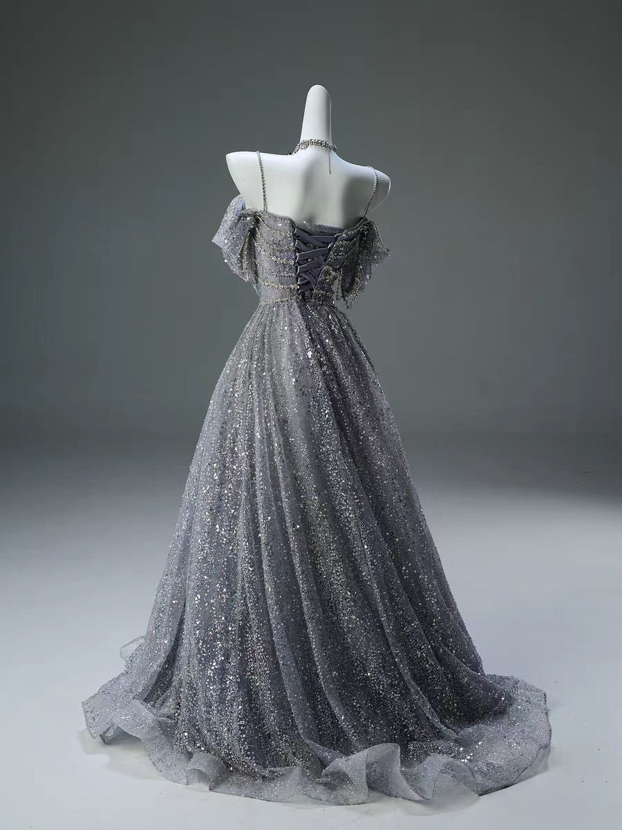 grey evening dresses plus size Fartey Women's Elegant Chiffon Dresses Plus Size Short Sleeve V Neck Formal Dress Cocktail Wedding Guest Prom Long Dresses Bridesmaid Dress Gray XXXXL