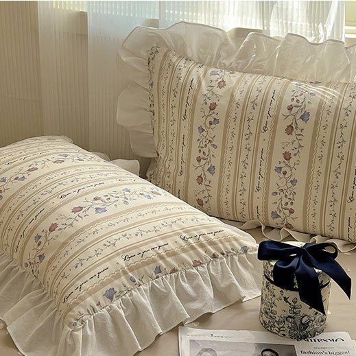 Spring Cotton Princess Style Bedding Set - WonderlandByLilian