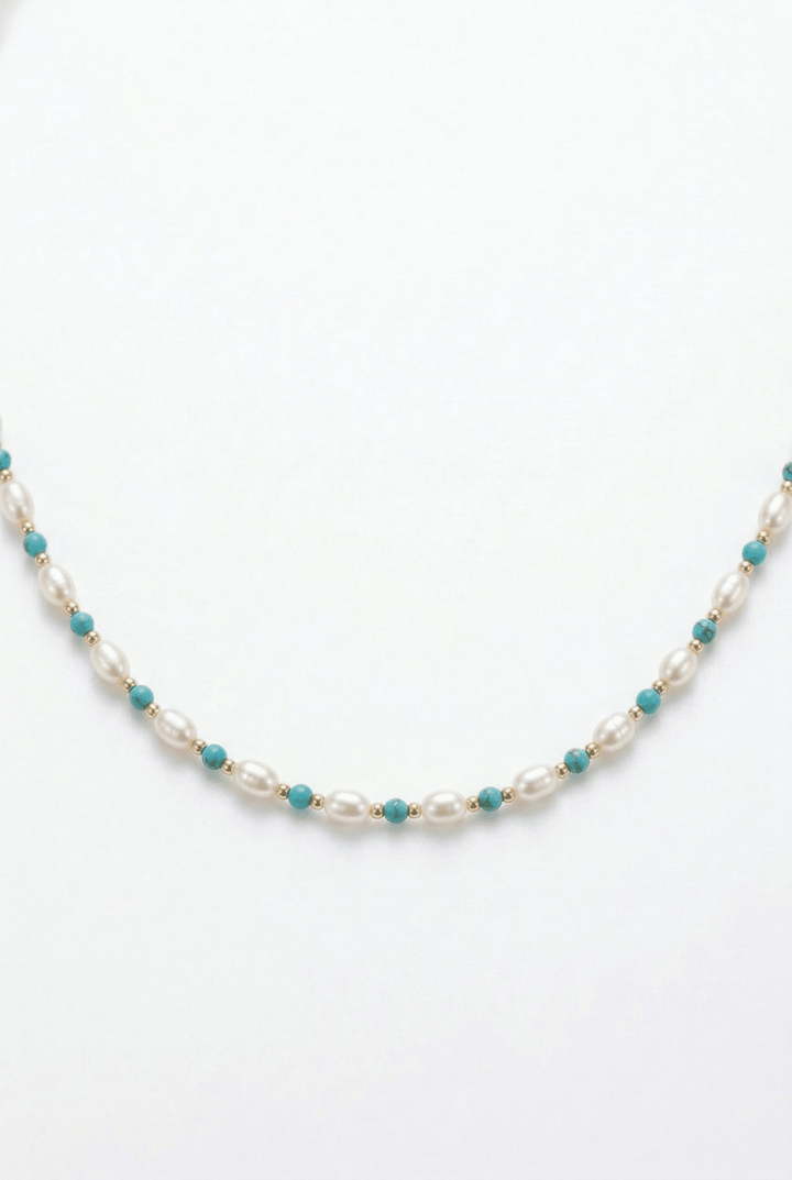 Spring Whisper – Regency Vintage Freshwater Pearl Necklace | Bridgerton Aesthetic - WonderlandByLilian