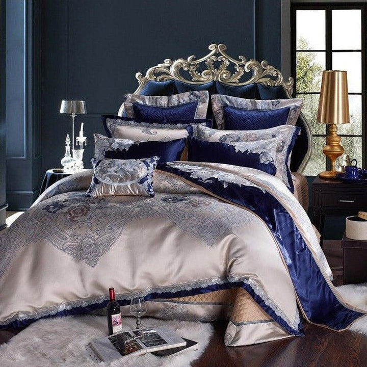 TAYLOR LUXURY DUVET COVER & SHAMS 1000TC - WonderlandByLilian