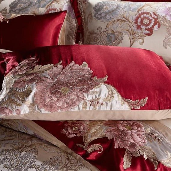 TAYLOR LUXURY DUVET COVER & SHAMS 1000TC - WonderlandByLilian