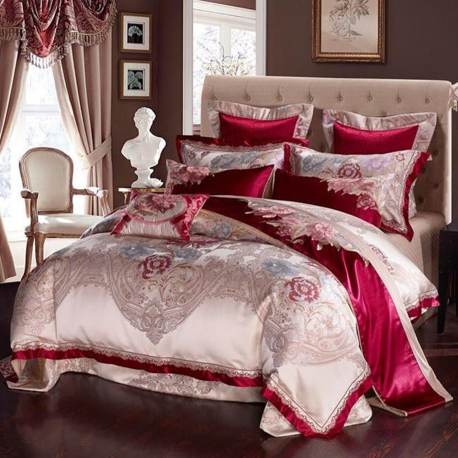 TAYLOR LUXURY DUVET COVER & SHAMS 1000TC - WonderlandByLilian