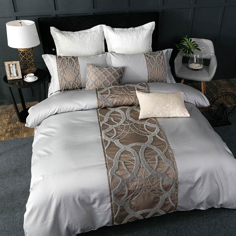 Tesoro Egyptian Cotton Premium Bedding Set - WonderlandByLilian