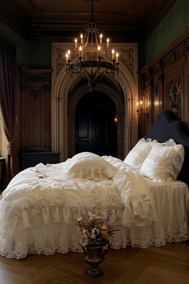 The 'Auburn Manor' Ruffled Bedding Set - WonderlandByLilian