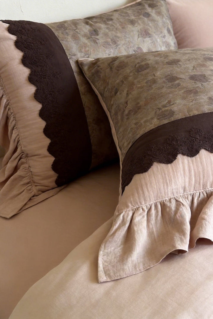 The 'Château Lumière' Ruffled Bedding Set - WonderlandByLilian