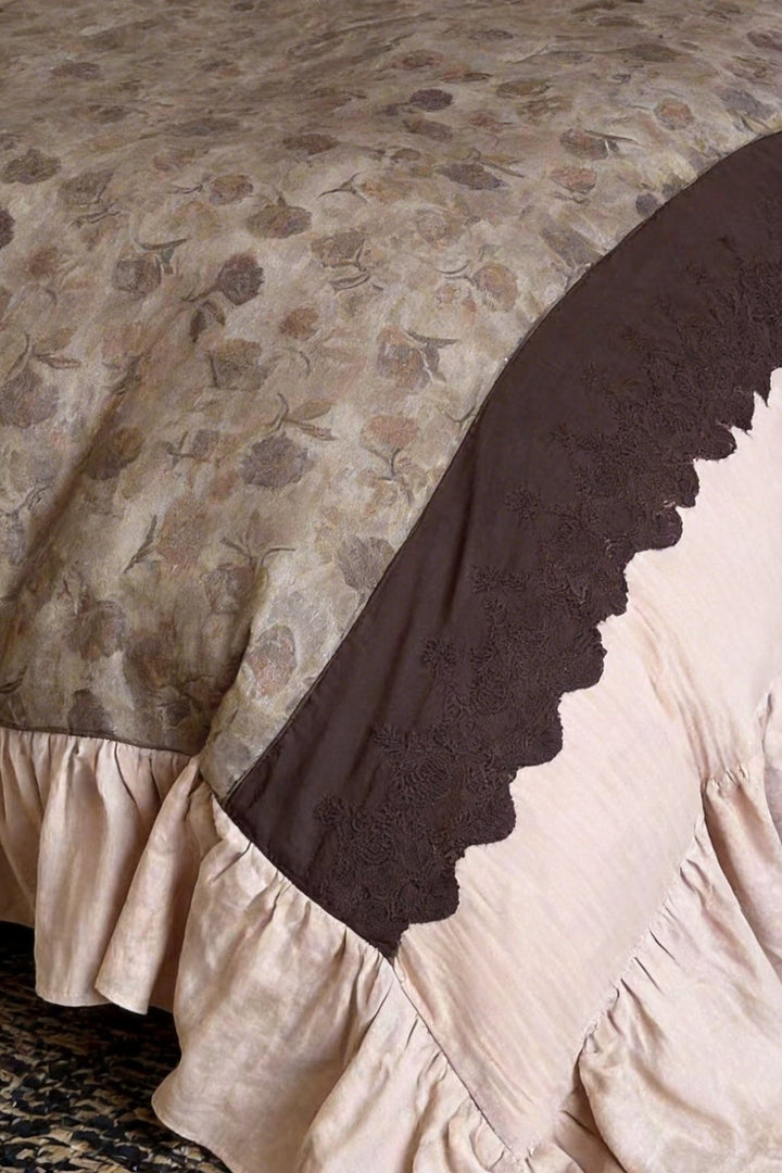 The 'Château Lumière' Ruffled Bedding Set - WonderlandByLilian