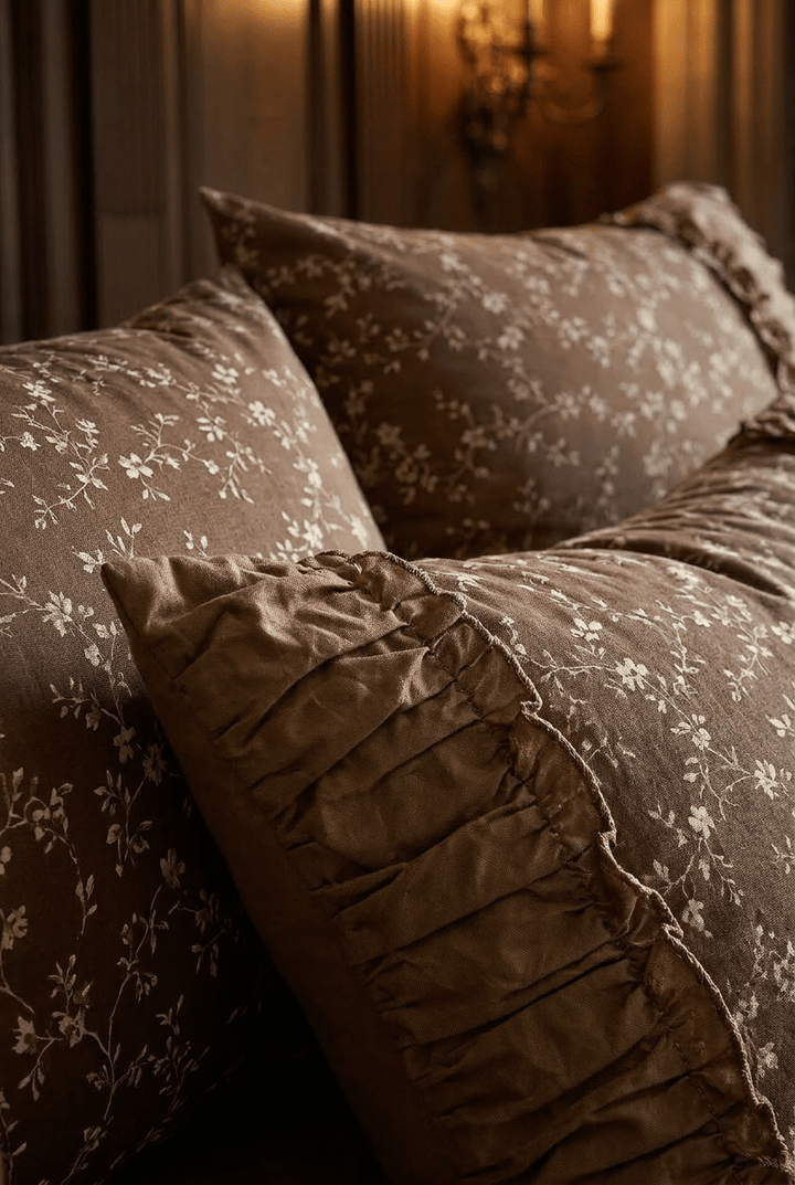 The 'Château Lune Soyeuse' Jacquard Cotton Bedding Set - WonderlandByLilian