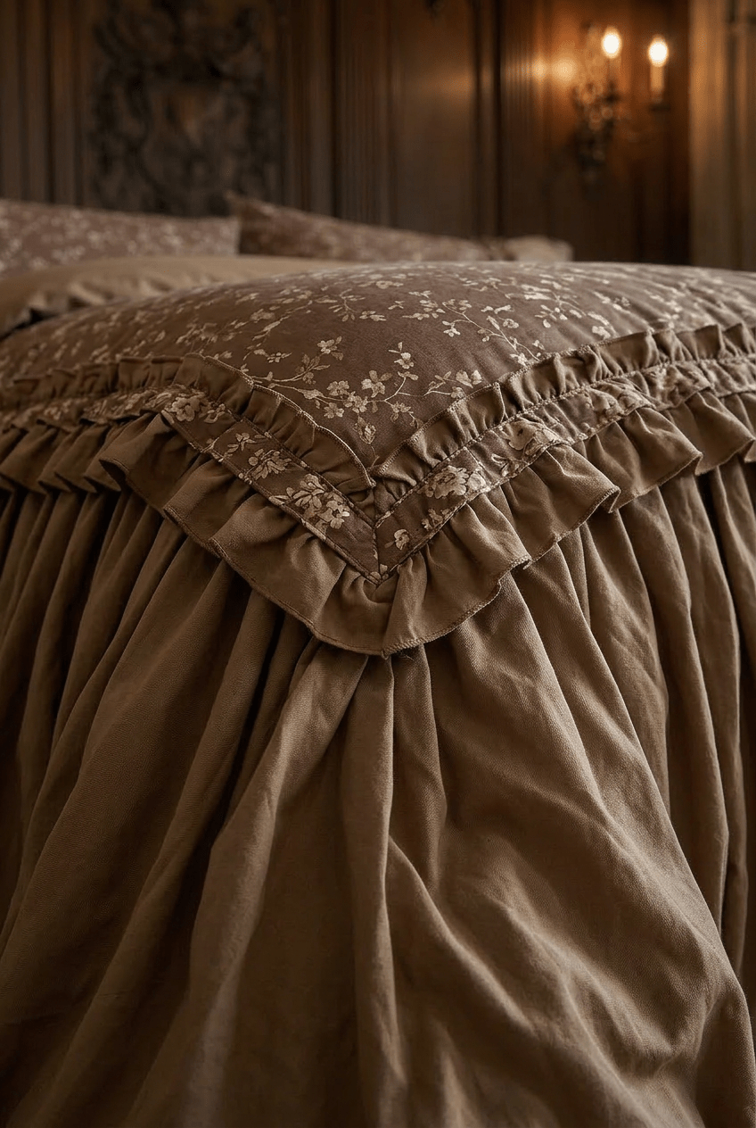 The 'Château Lune Soyeuse' Jacquard Cotton Bedding Set - WonderlandByLilian