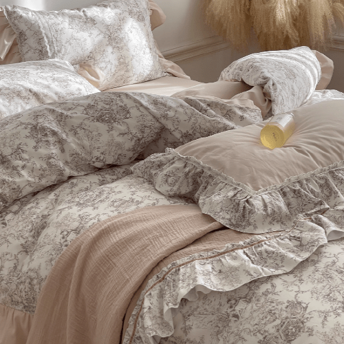 Timeless Coffee Dream Bedding Set - WonderlandByLilian