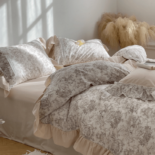 Timeless Coffee Dream Bedding Set - WonderlandByLilian