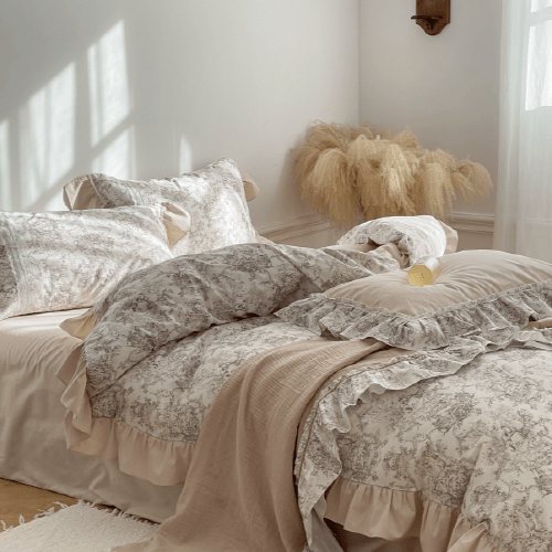 Timeless Coffee Dream Bedding Set - WonderlandByLilian