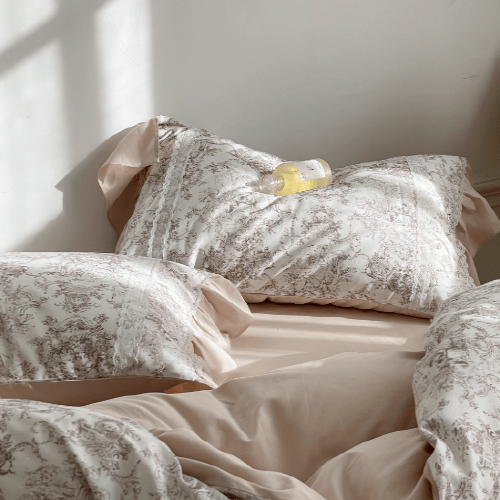 Timeless Coffee Dream Bedding Set - WonderlandByLilian