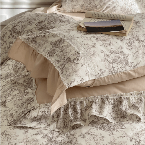 Timeless Coffee Dream Bedding Set - WonderlandByLilian