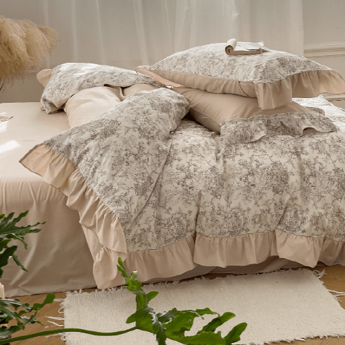 Timeless Coffee Dream Bedding Set - WonderlandByLilian