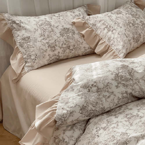 Timeless Coffee Dream Bedding Set - WonderlandByLilian