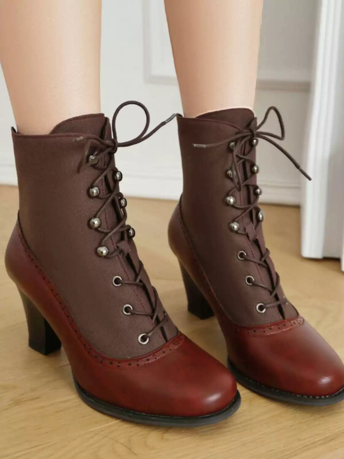 Victorian LaceUp Boots Vintage Inspired Historical Footwear
